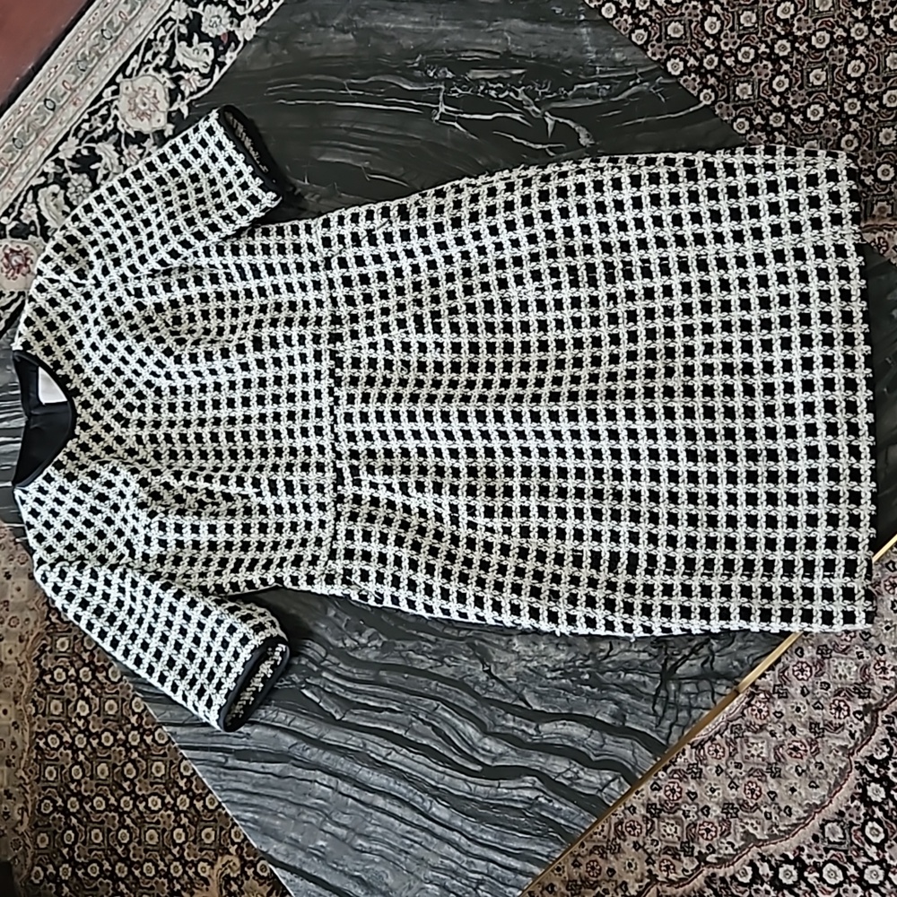 JASON WU: pre-fall 2012 black and white tweed dress